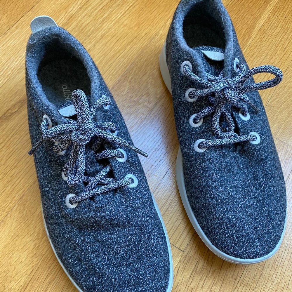 Allbirds Wool Runners Women’s Size 10 Gray Merino Wool Sneakers Athletic Shoes